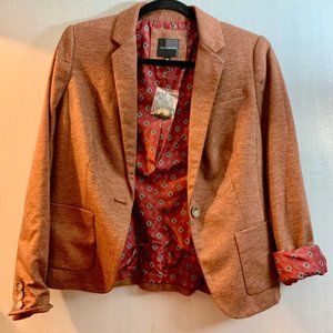 Maroon Multicolor Blazer